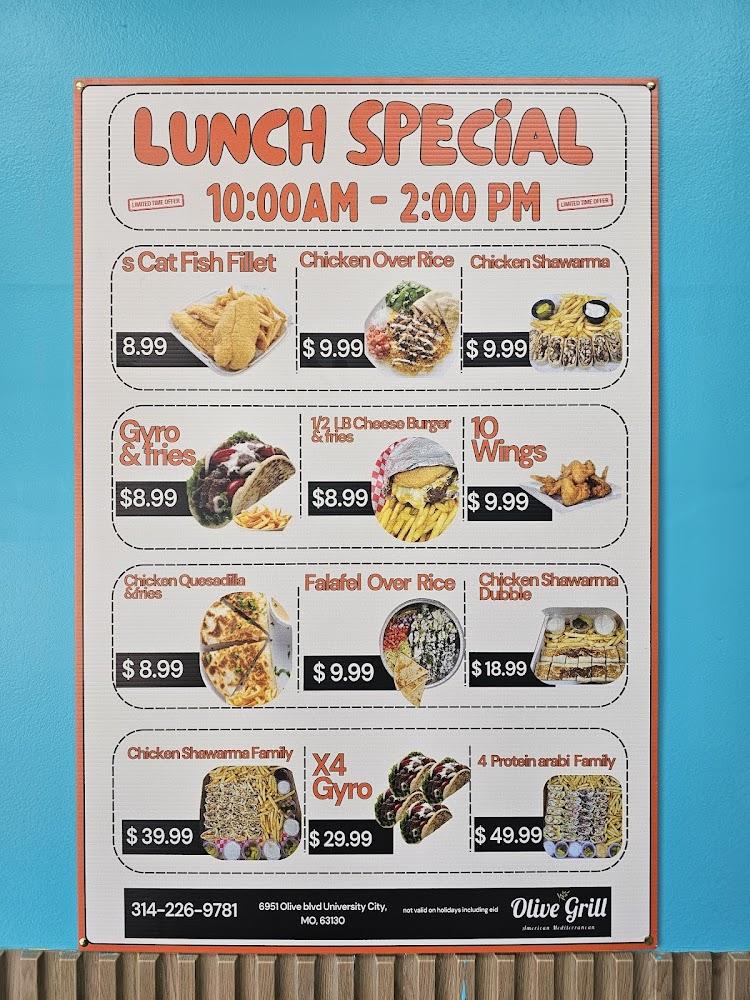 Olive Grill Halal Menu image 1