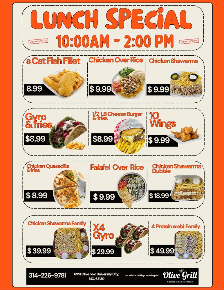 Olive Grill Halal Menu image 2